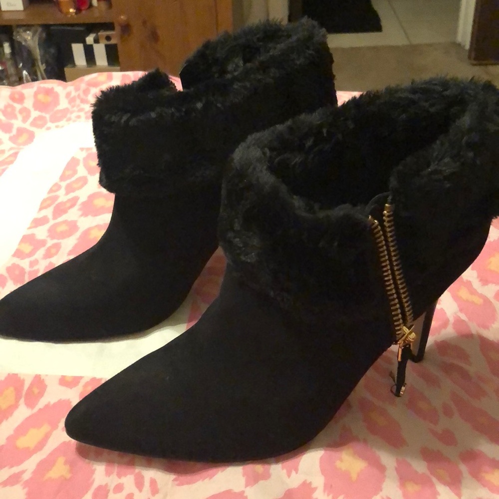 Marc Fisher Cahoot2 black pointed toe boots Sz 11